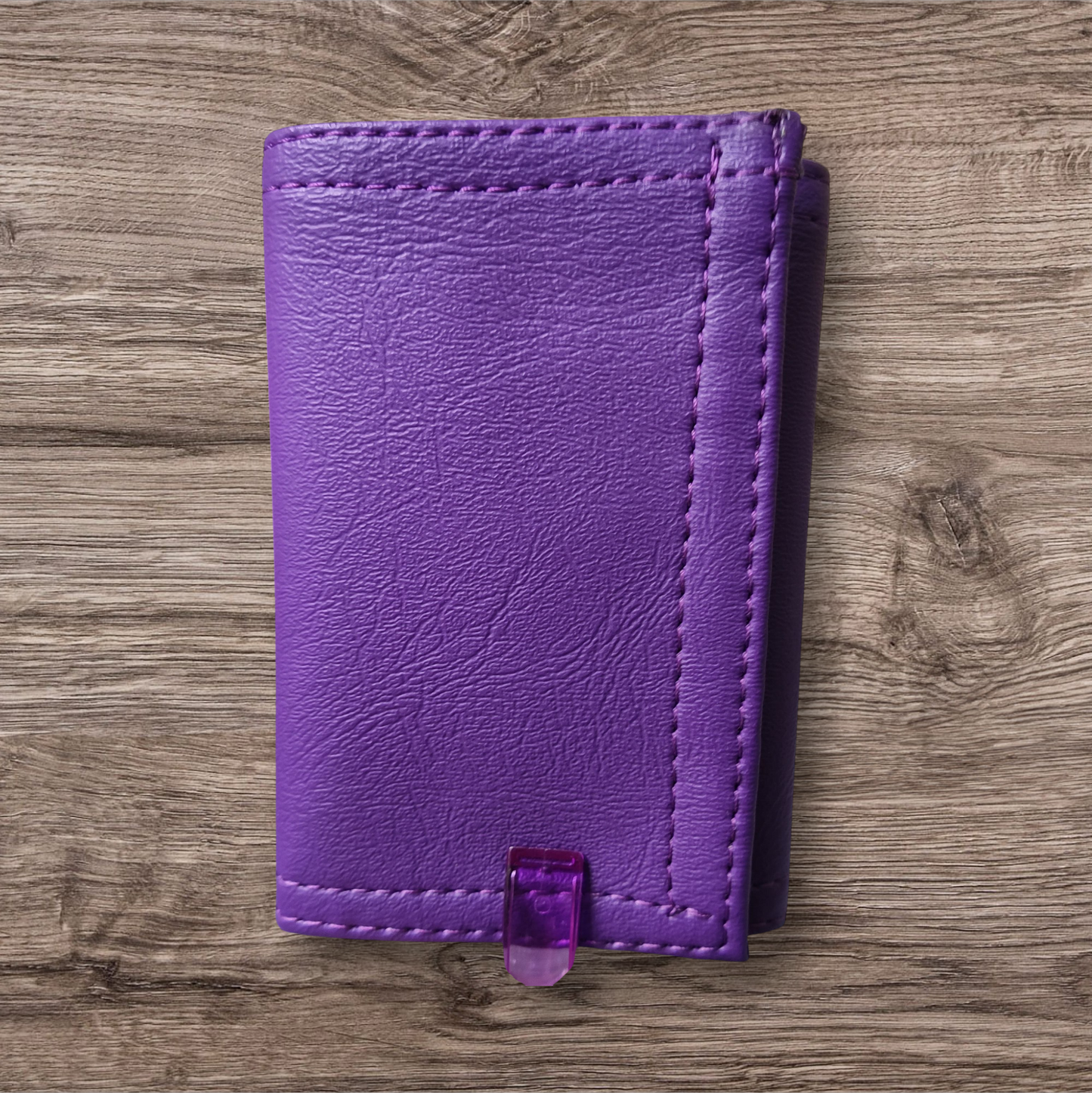 Men's trifold wallet (purple)