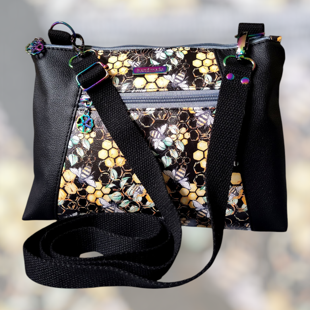 Honey Bee Crossbody Handbag.
