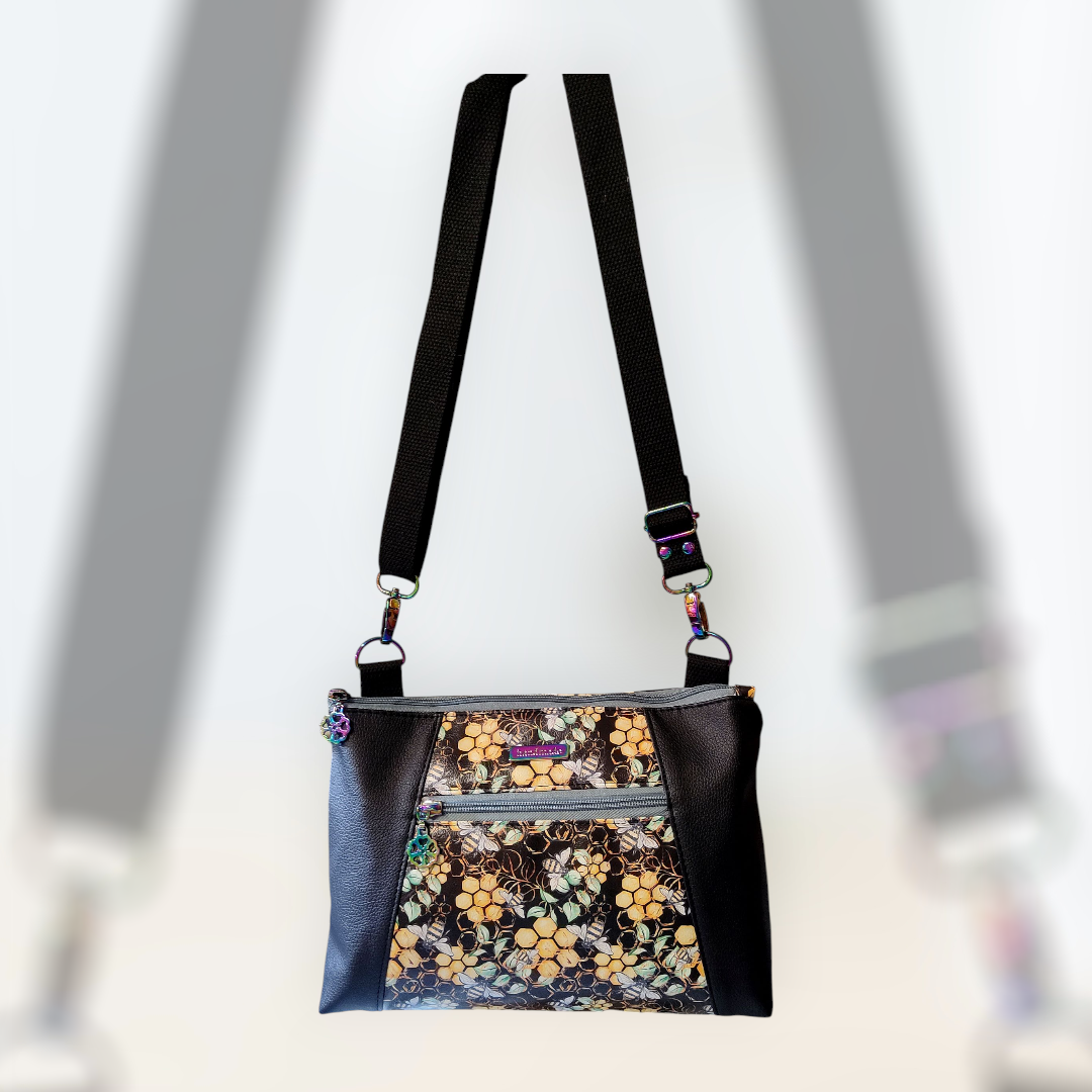 Honey Bee Crossbody Handbag.