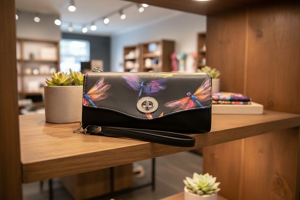 Clutch Wallet Dragonfly