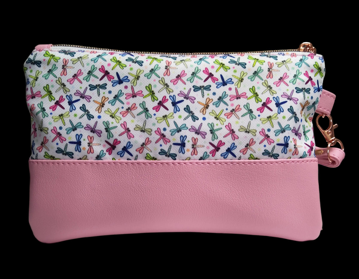 Fatkat Wristlet /dragonflies