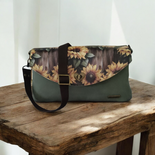 Makayla Sunflower Crossbody