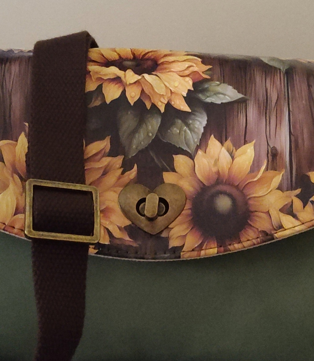 Makayla Sunflower Crossbody