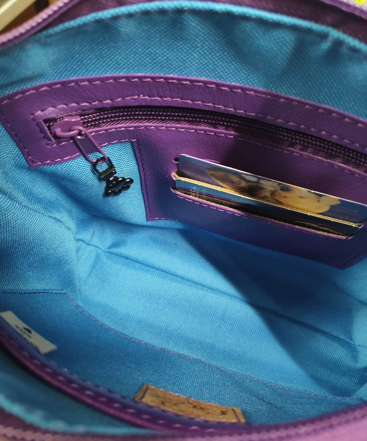 Alyssa Crossbody bag / purry cats