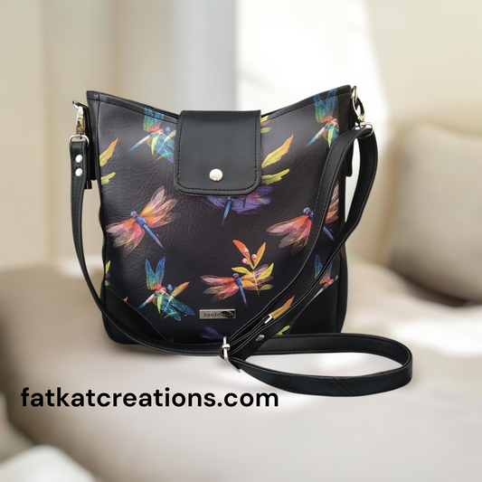 Dragonfly Whisper Crossbody