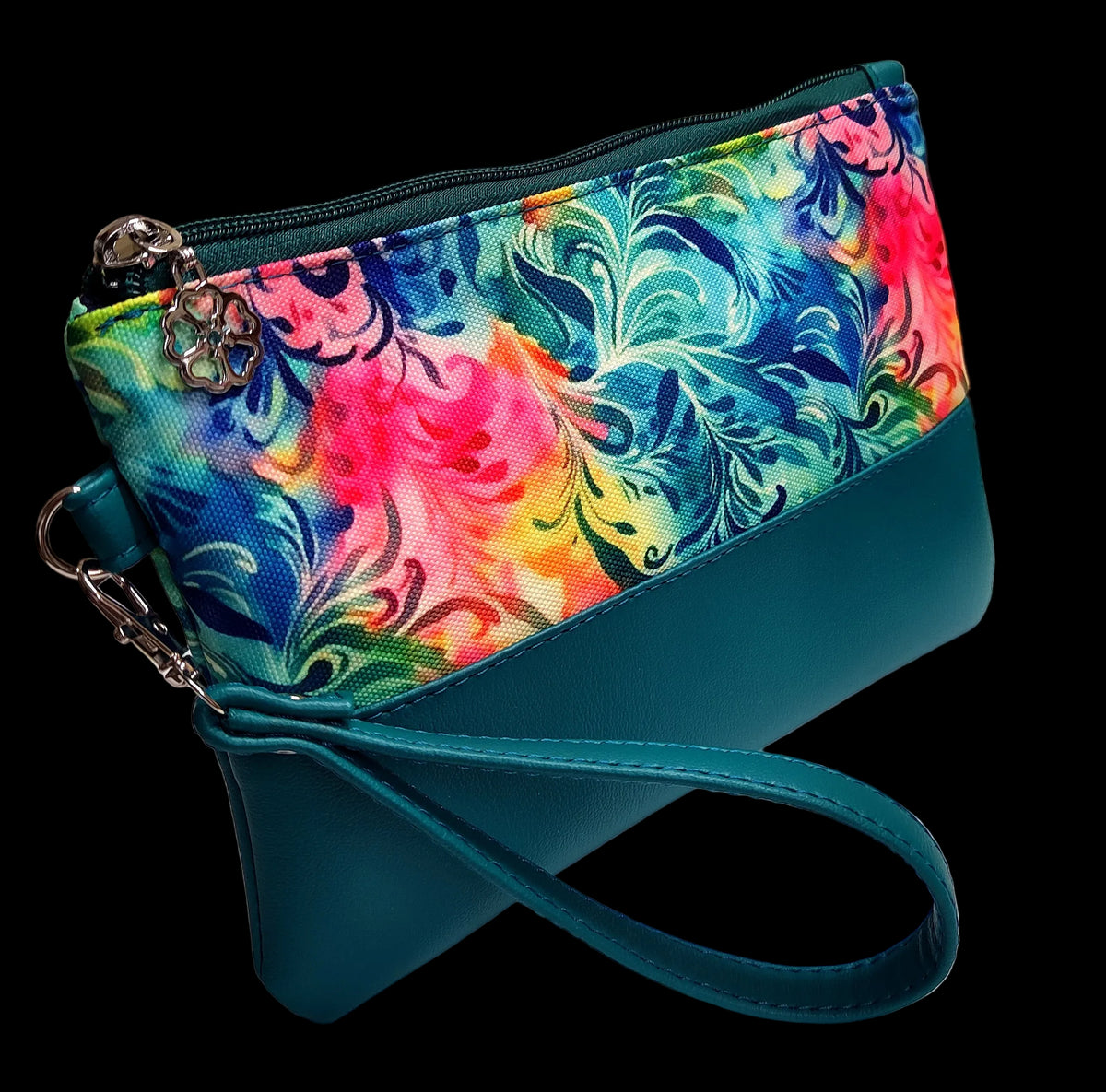 Fatkat Wristlet/flora