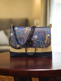Mini Peacock Iris Crossbody