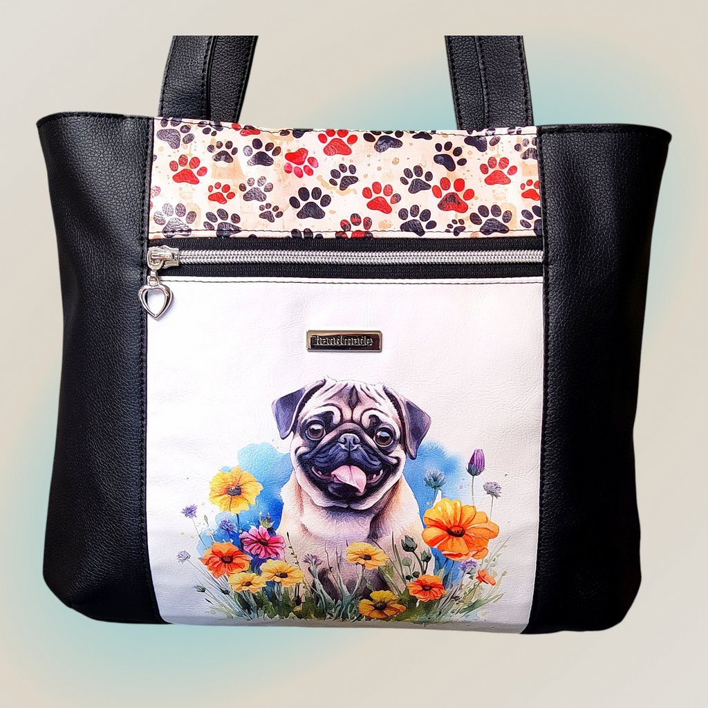 Pug Tote Bag