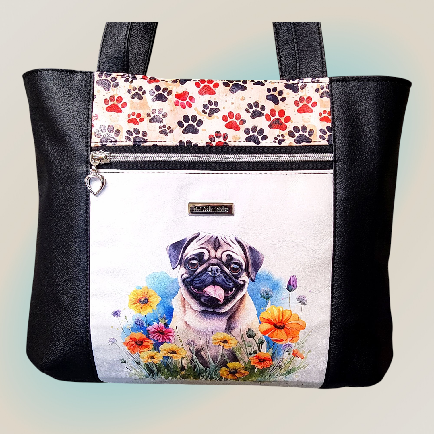 Pug Tote Bag