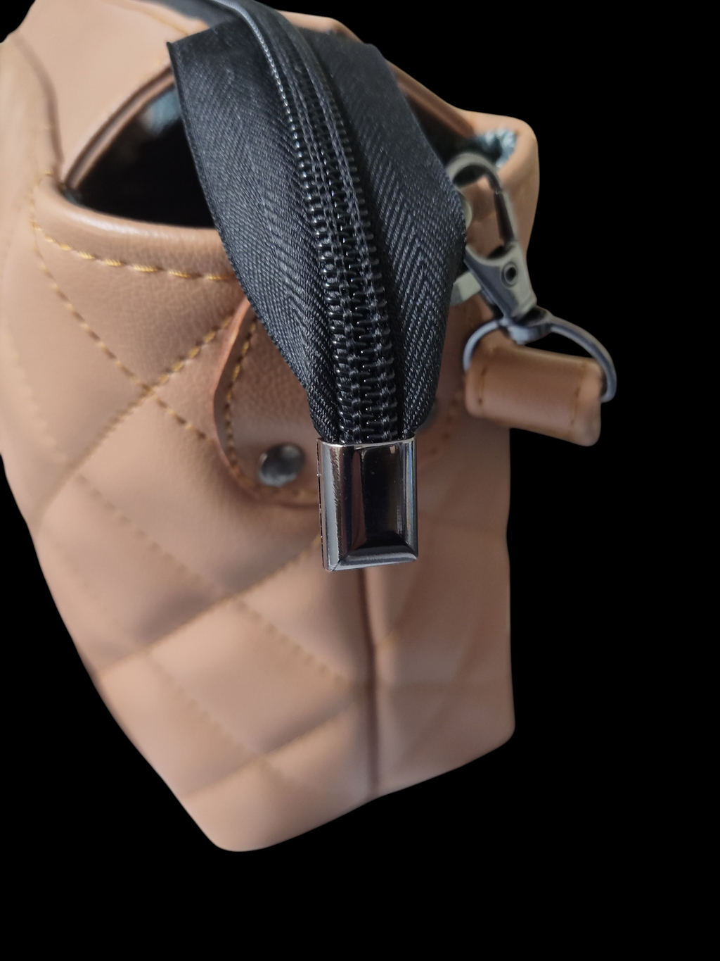 Caramel Quilted Tribeca