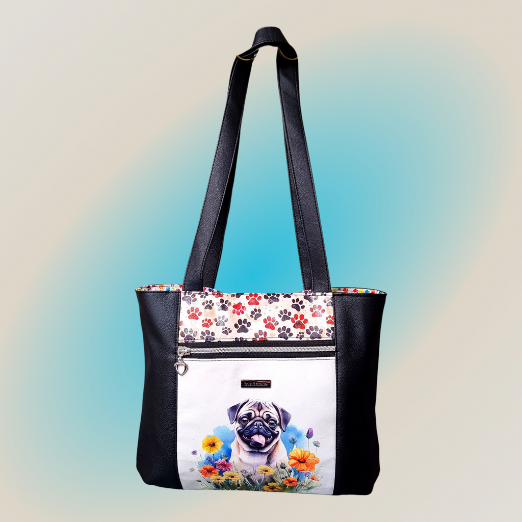 Pug Tote Bag