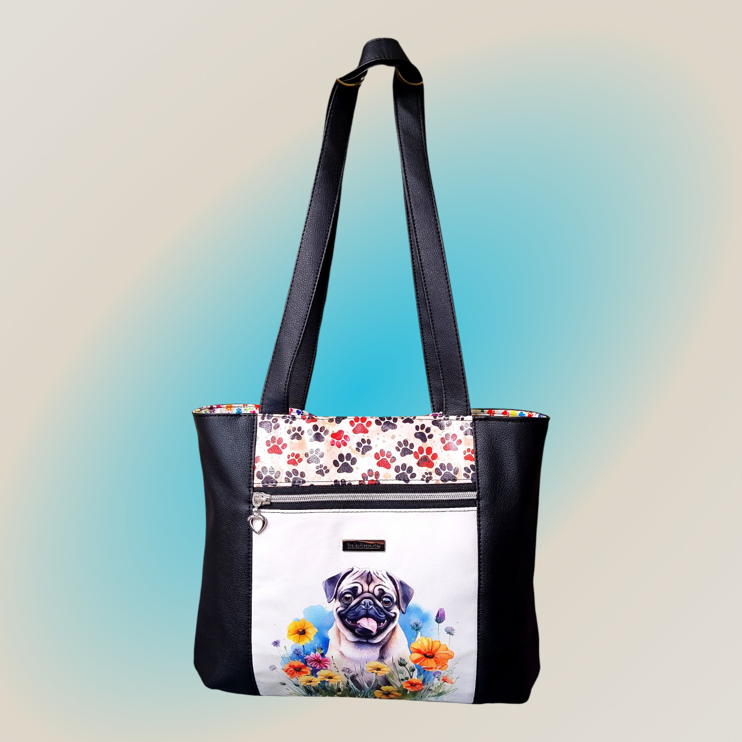 Pug Tote Bag