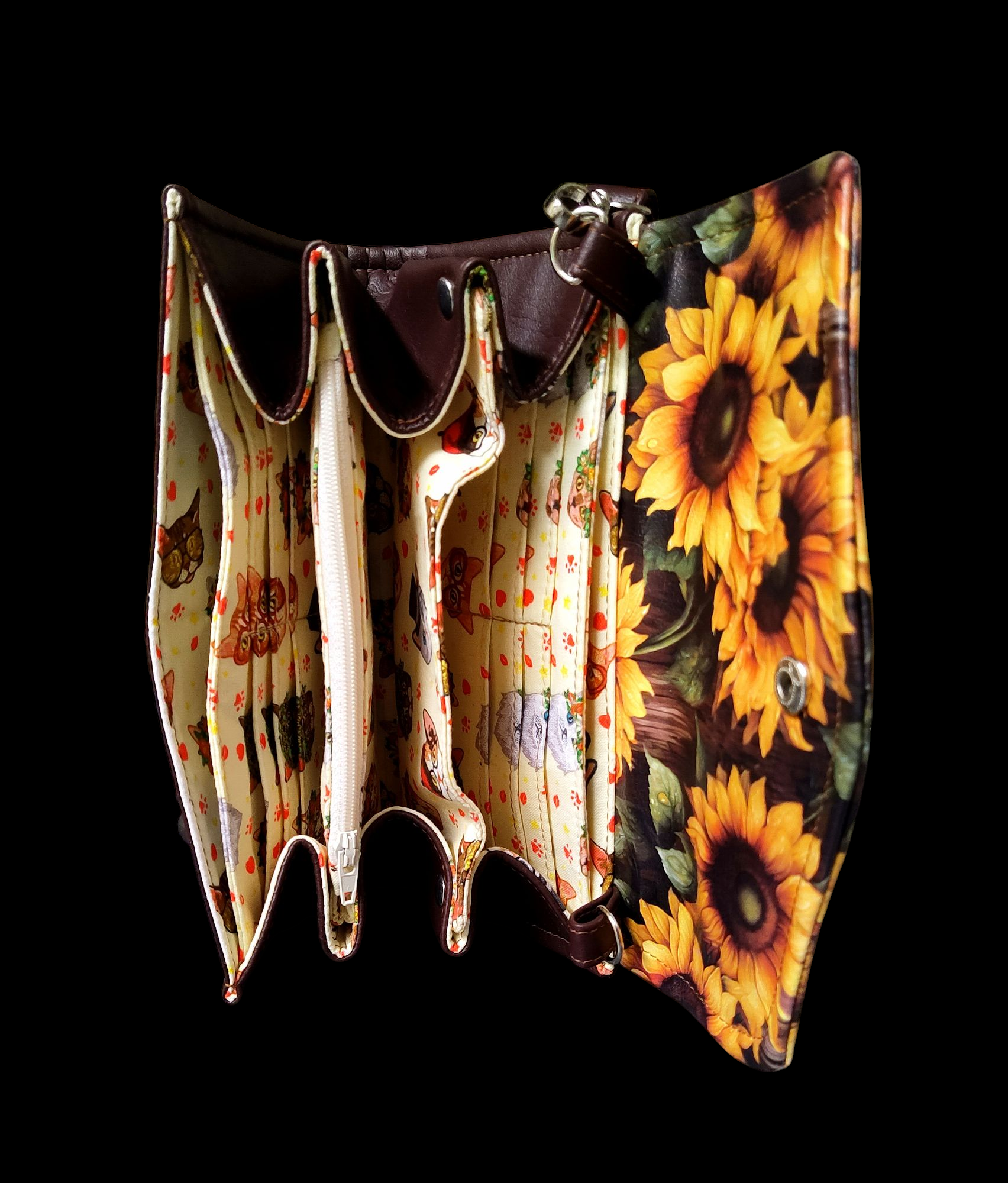 Sunflower Necessary Clutch Wallet