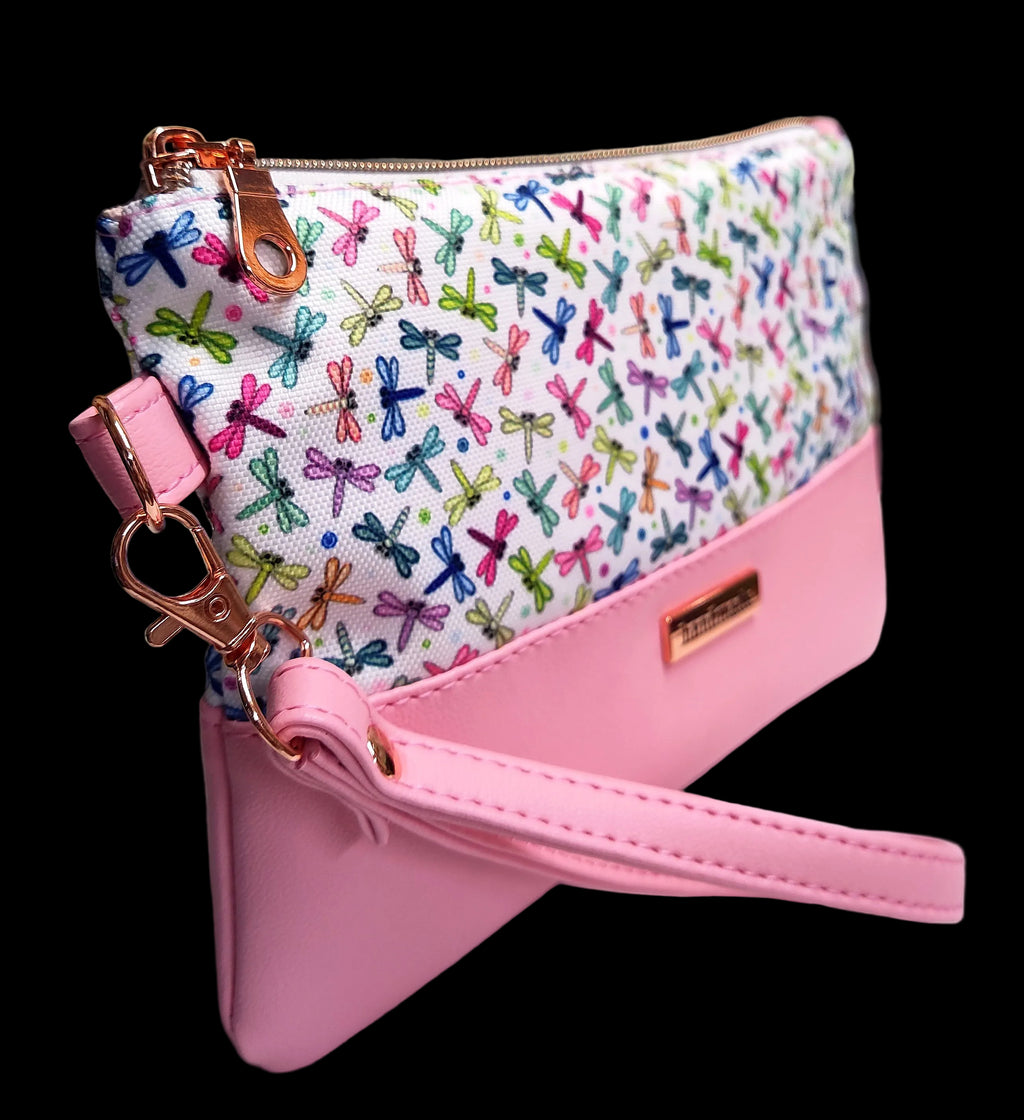 Fatkat Wristlet /dragonflies